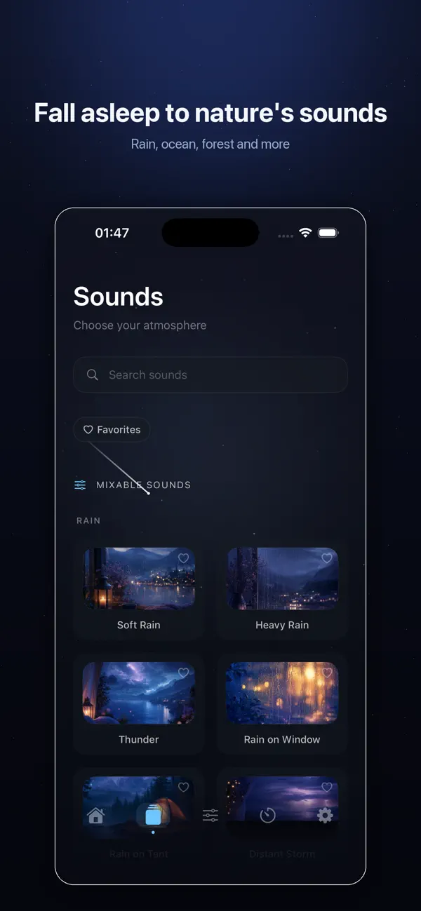 EASE — ambiyans ses kütüphanesi