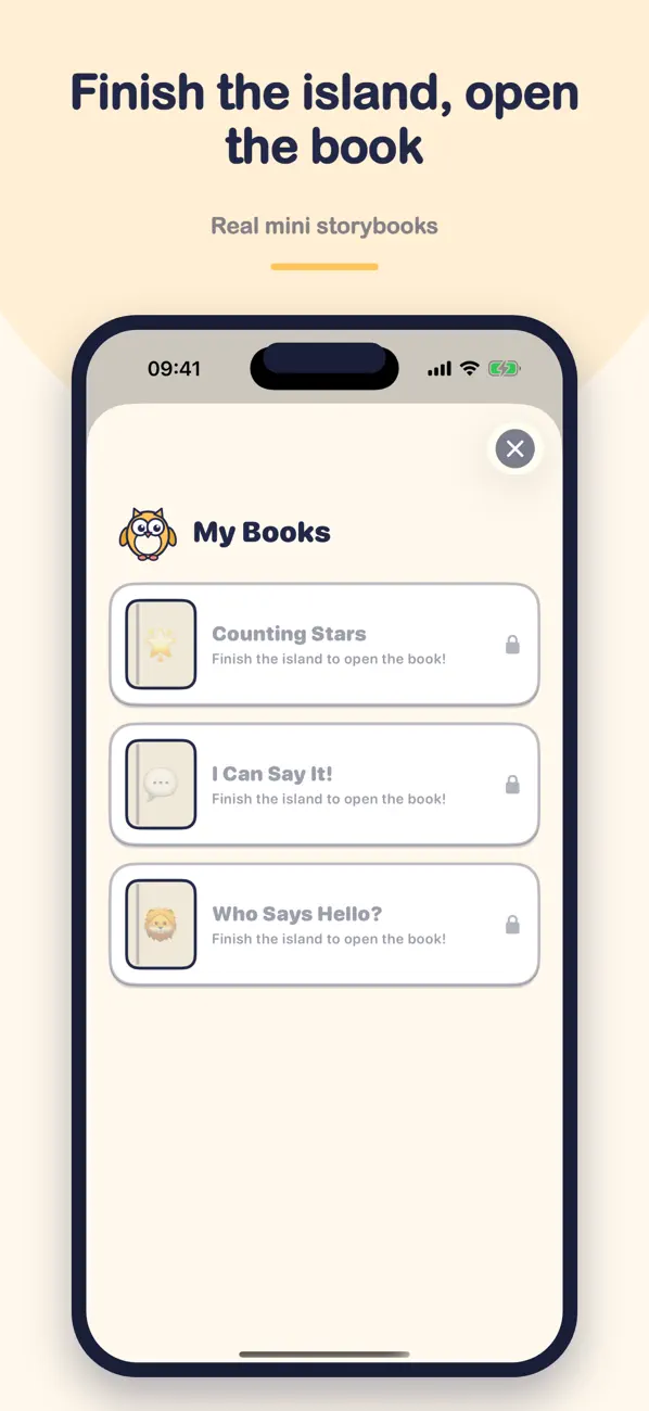 My First Word Library — uygulama ekranı