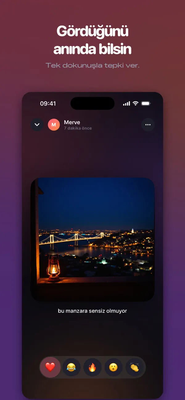 Peekly — ana tepki verme